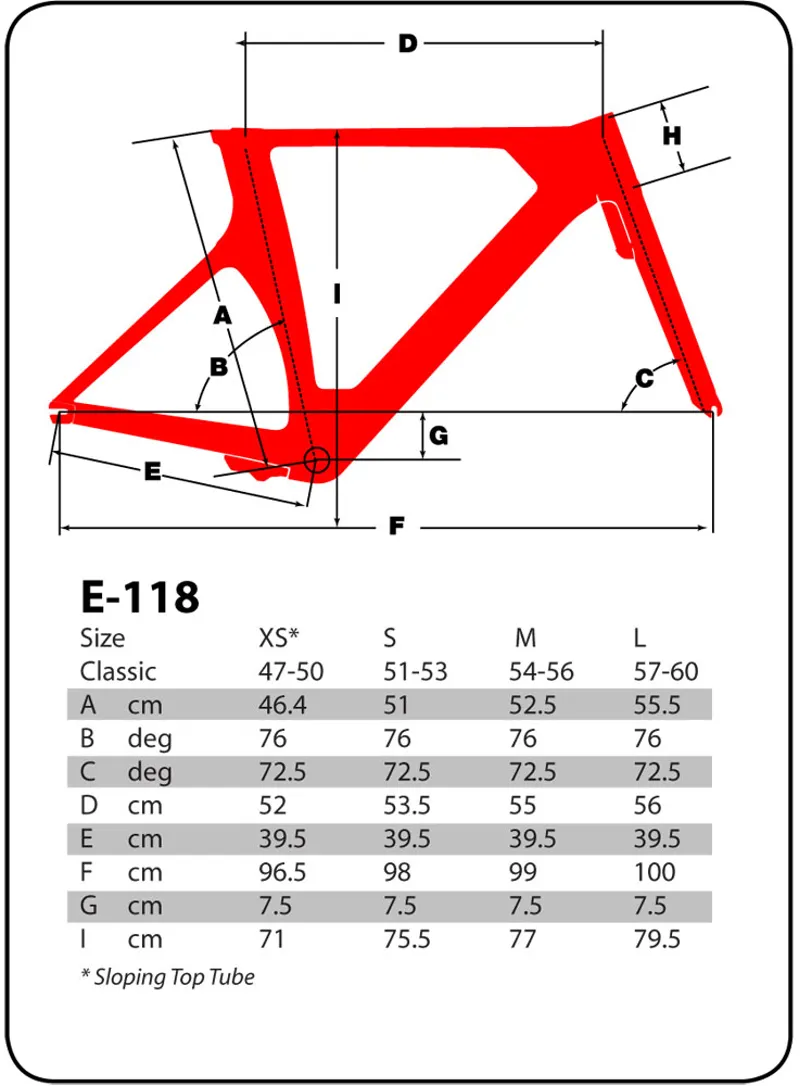 2018 Argon 18 E-118 Carbon Frameset