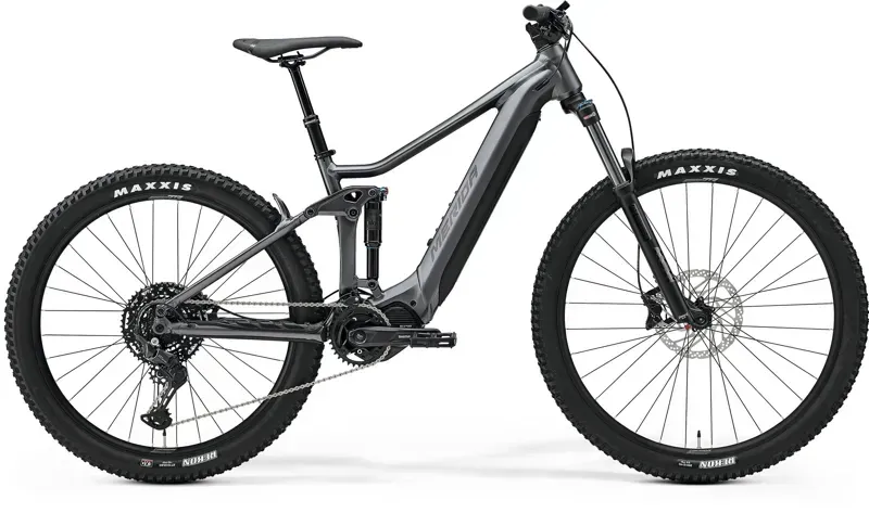 2024 Merida eOne Forty 400 SE e Mountain Bike In Silver Black