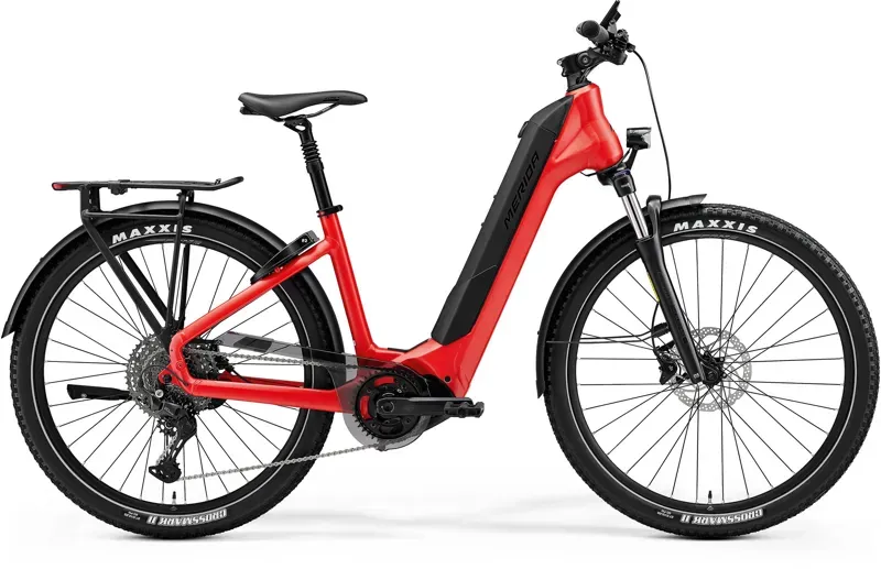 Merida eSpresso CC 675 EQ Electric Hybrid In Red/Black