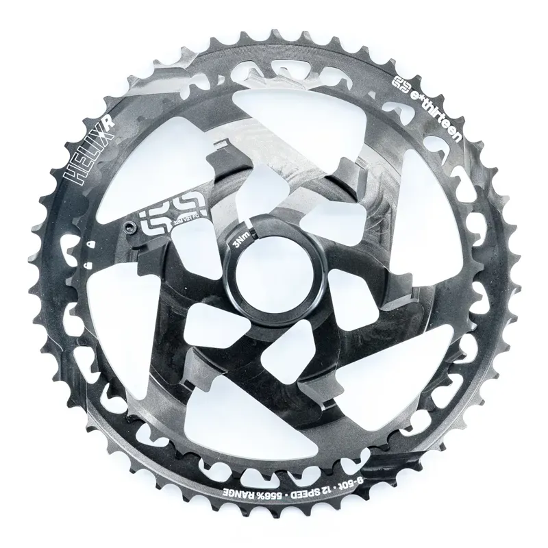 E-Thirteen Helix 42-50-tooth 12-speed Cass. Cluster in Grey