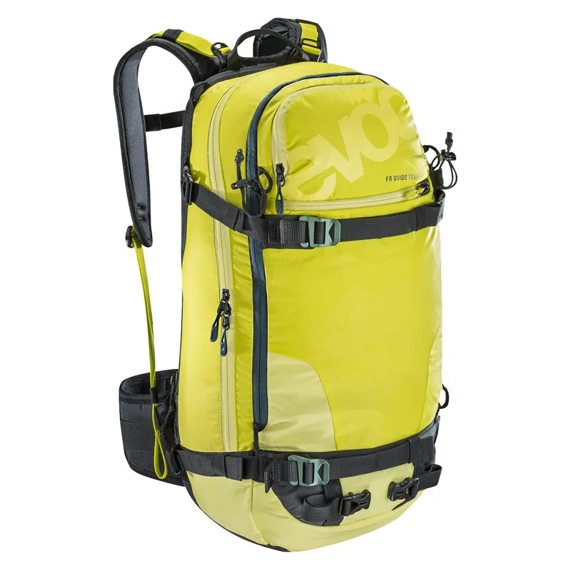 Evoc Fr 30 Litre Guide Team Protector Backpack In Yellow