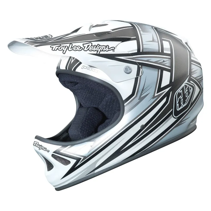 Troy Lee Designs D2 Proven Full Face Helmet - White-1