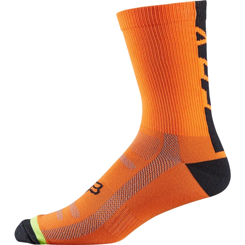 Fox Racing DH Sock 6 inch Flo Orange