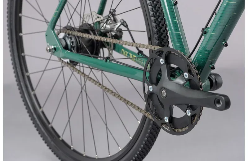 Genesis Day One Gravel Bike in Green-9