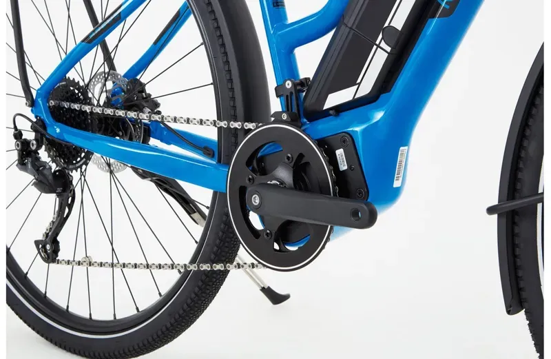 Ridgeback Arcus 2 Open Frame Electric Hybrid Bike in Blue-8