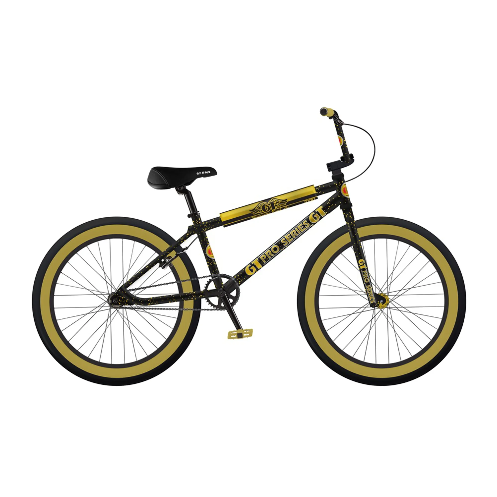 2020 GT Pro Series Heritage 24 BMX Cruiser Black