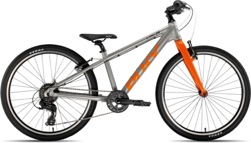 Puky LS-Pro 24 Kids Bike in Silver/Orange