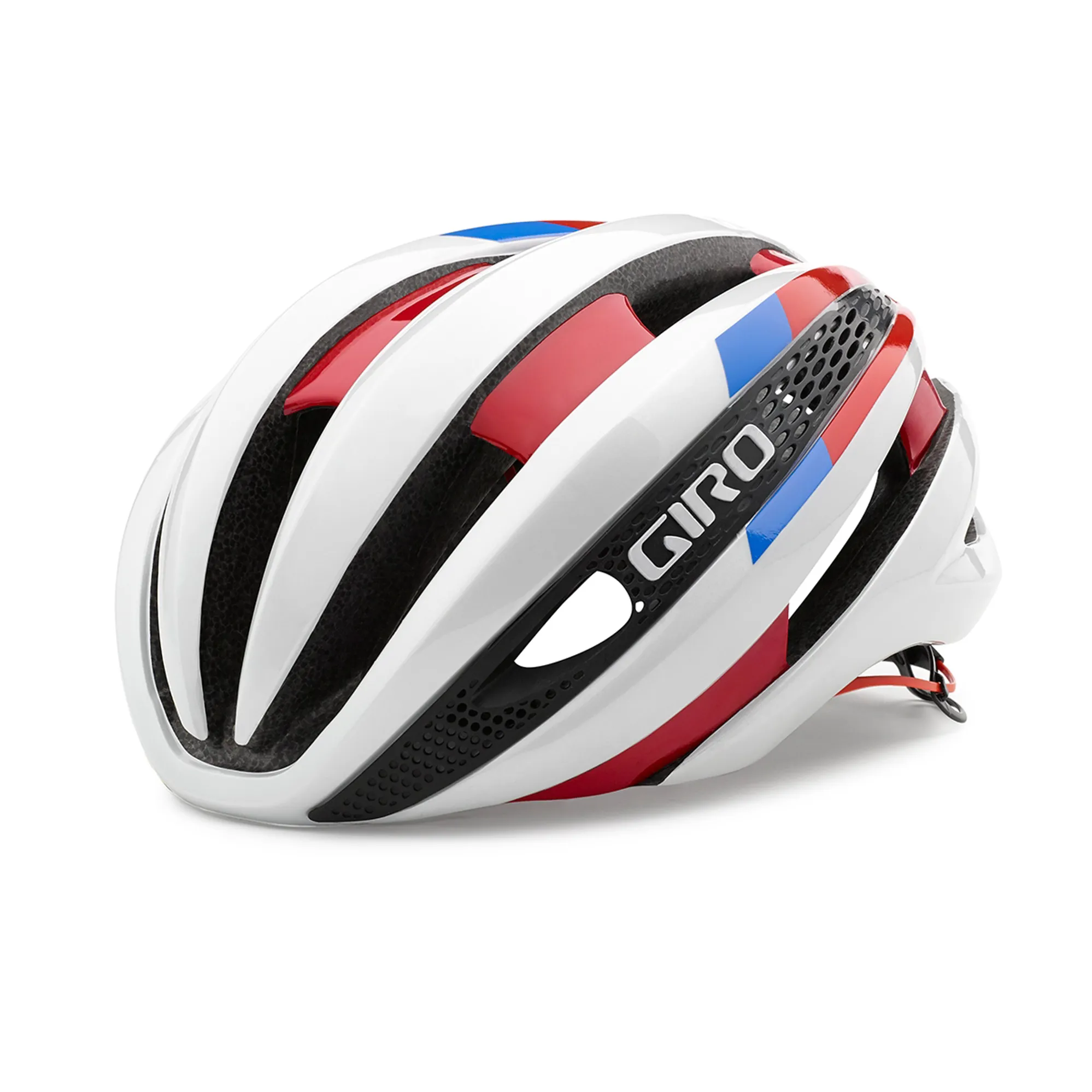 Giro Synthe Aero Road Helmet White/Red/Blue - Main Image