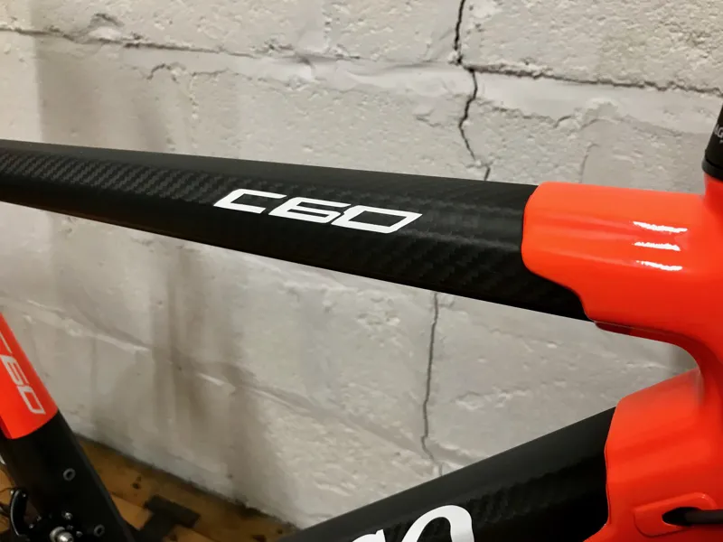 Colnago C60 Dura-Ace Road Bike Matte Carbon/Orange 50s-6