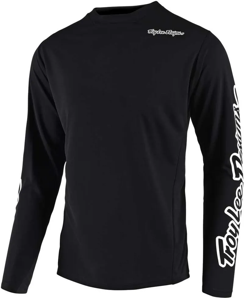 Troy Lee Designs Sprint Jersey Large in Solid Black
