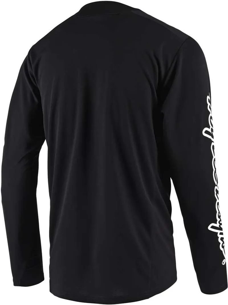 Troy Lee Designs Sprint Jersey Large in Solid Black-1