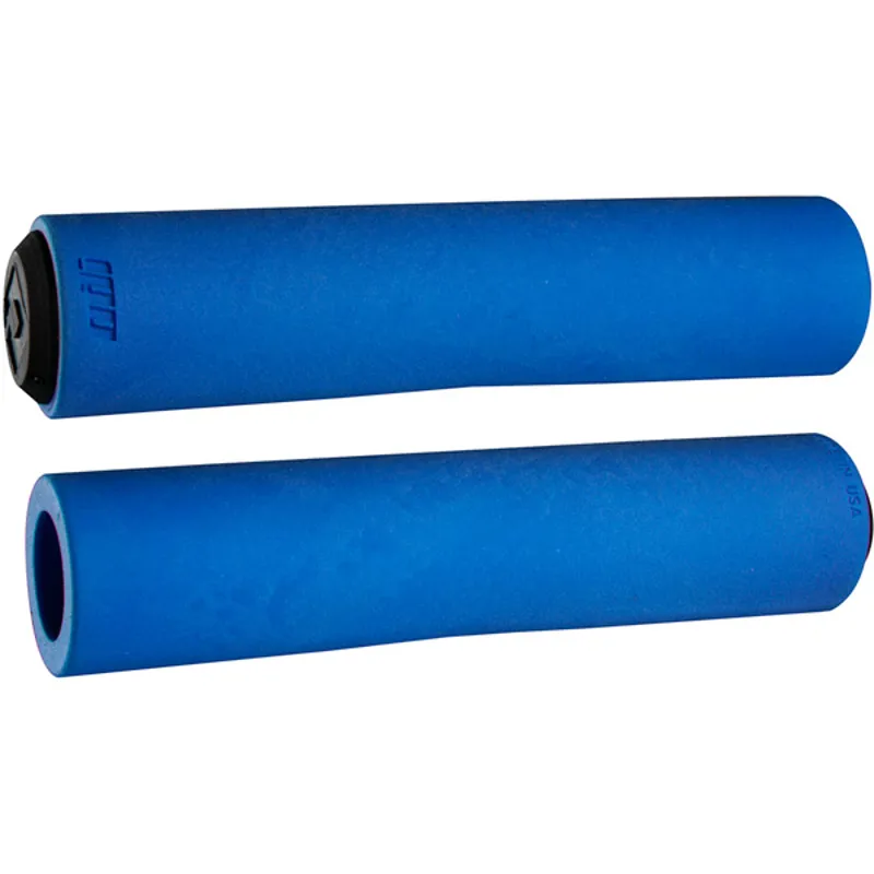 Odi Float Slip On Mountain Bike 130mm Grips in Blue