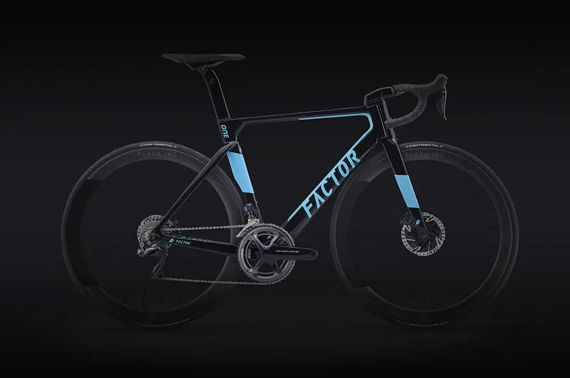 Factor ONE Disc Road Frameset Team Black-3