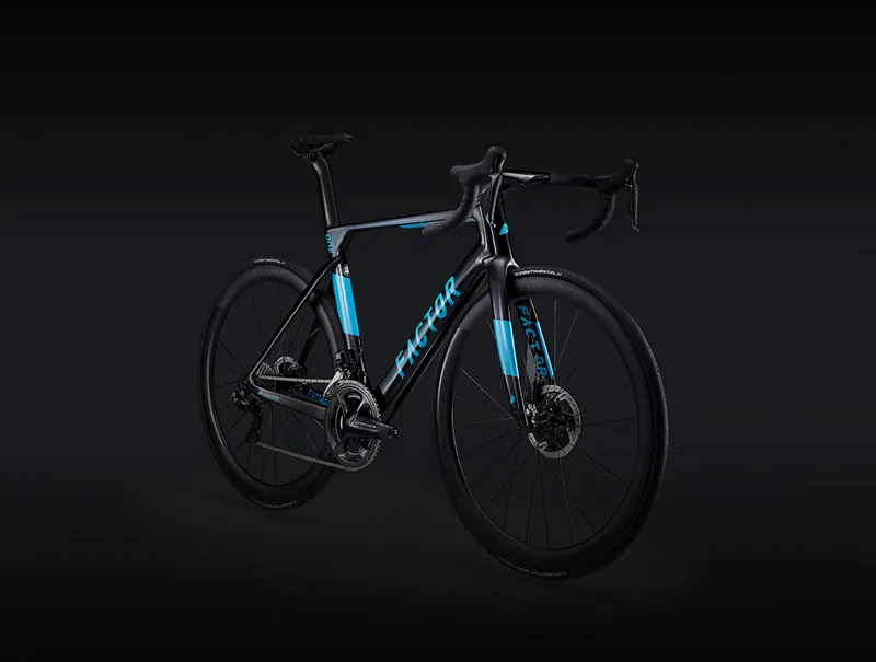 Factor ONE Disc Road Frameset Team Black-5