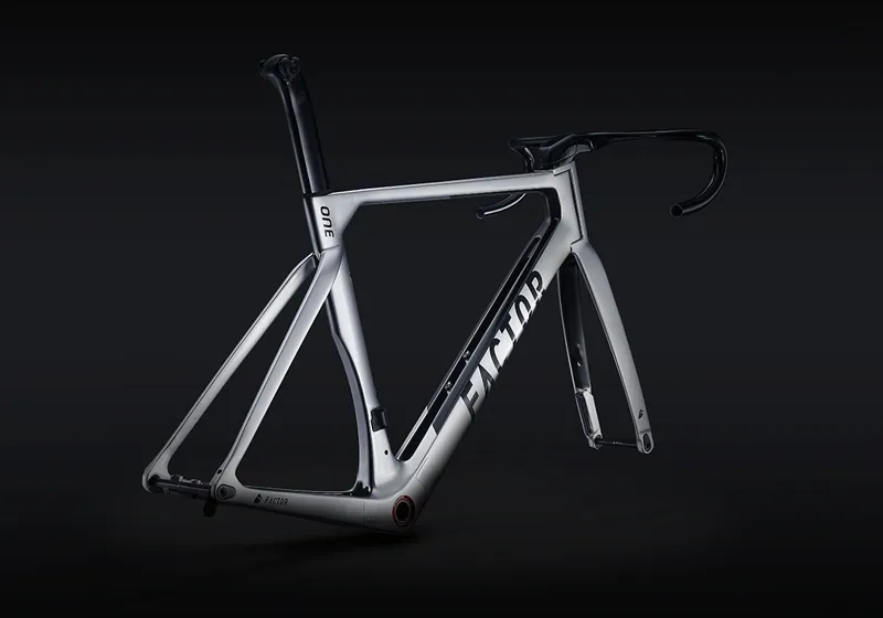 Factor ONE Disc Road Frameset Stirling Silver-1