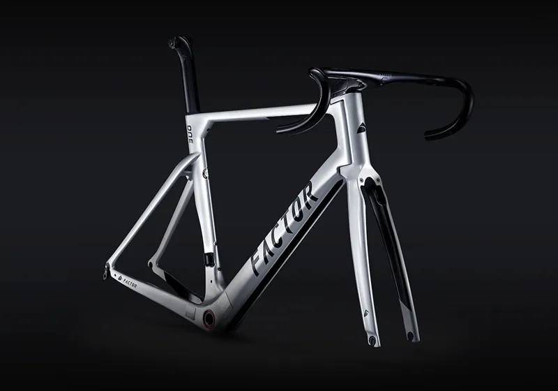 Factor ONE Road Frameset Stirling Silver-2