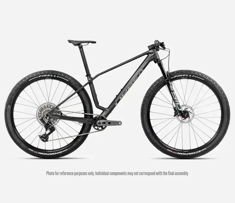 2026 Orbea Alma M-Pro Mountain Bike In Diamond Carbon View Matt