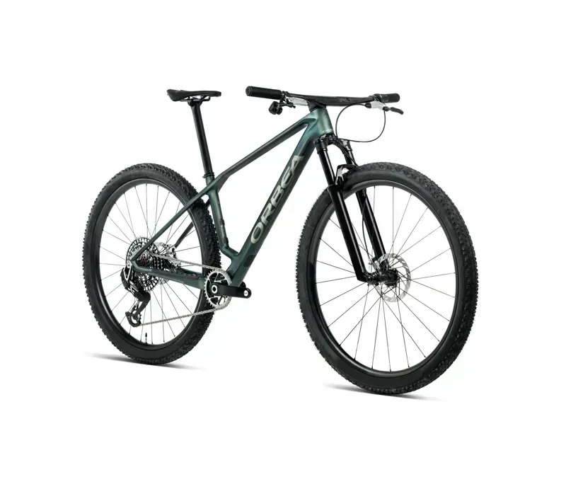 2026 Orbea Alma M-Pro Mountain Bike In Seaweed Carbon View Matt-Gloss-1