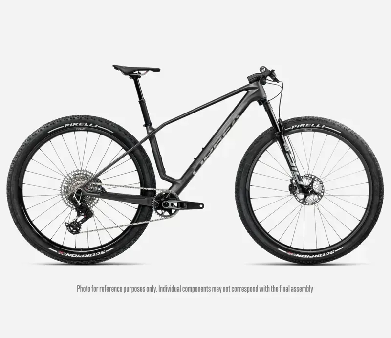 2026 Orbea Alma M-Team AXS Mountain Bike In Diamond Carbon View Matt