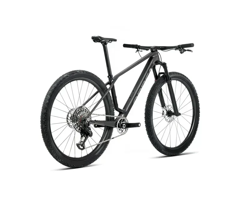 2026 Orbea Alma M20 Mountain Bike in Carbon in Diamond Carbon View-2