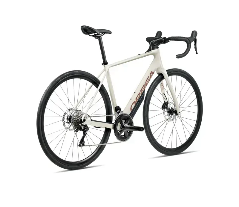 2026 Orbea Avant H40 Road Bike in Ivory White/Titan Bronze Gloss-2