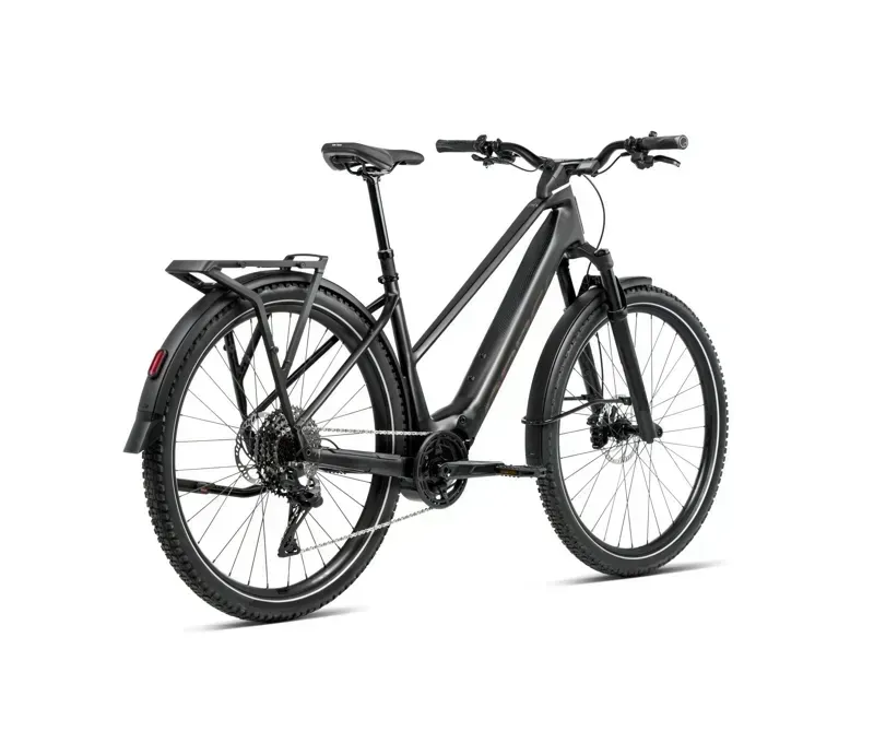 2026 Orbea Kemen Adv 20 Mid E-Hybrid Bike in Diamond Black Matt-Gloss-2