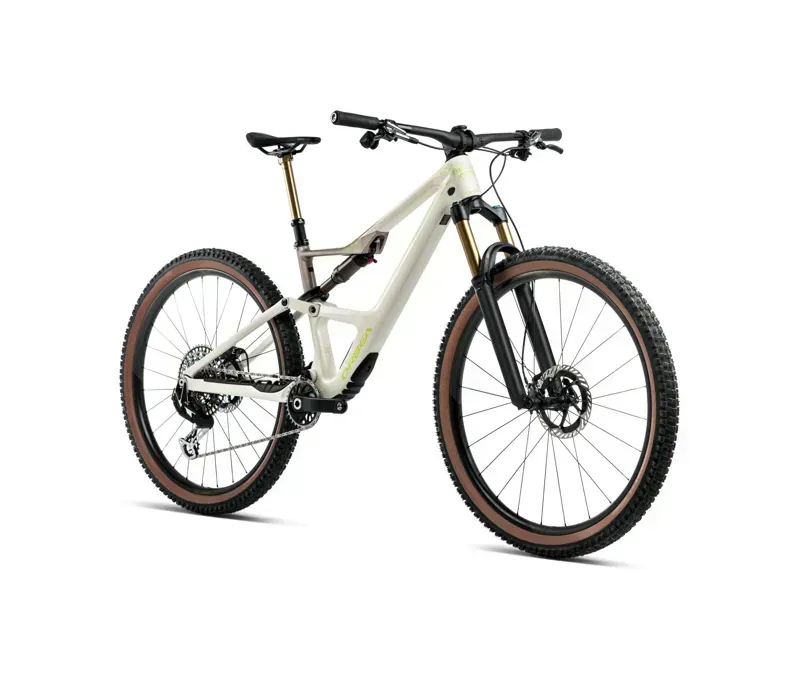 2026 Orbea Occam SL M30 Mountain Bike In Ivory White/Nickel Gloss-2