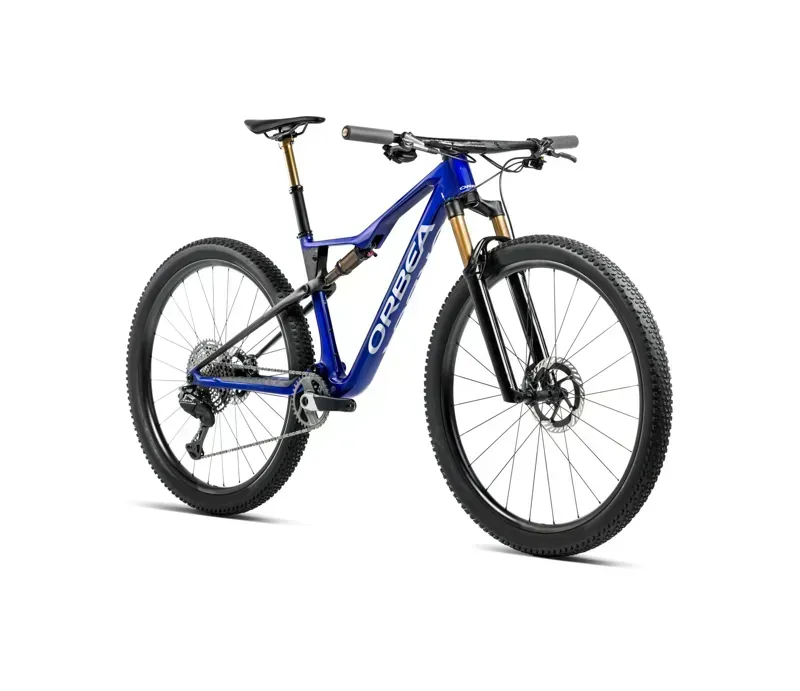 2026 Orbea Oiz M-Team Factory Mountain Bike In Cobalt Blue/Carbon Raw-1