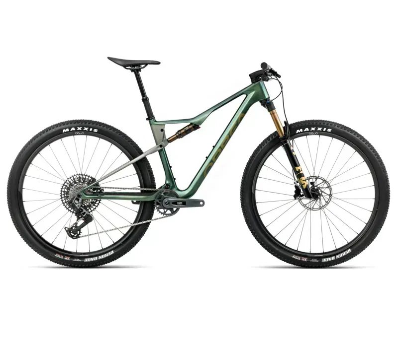 2026 Orbea Oiz M10 AXS MTB In Seaweed Carbon View/Spaceship Green