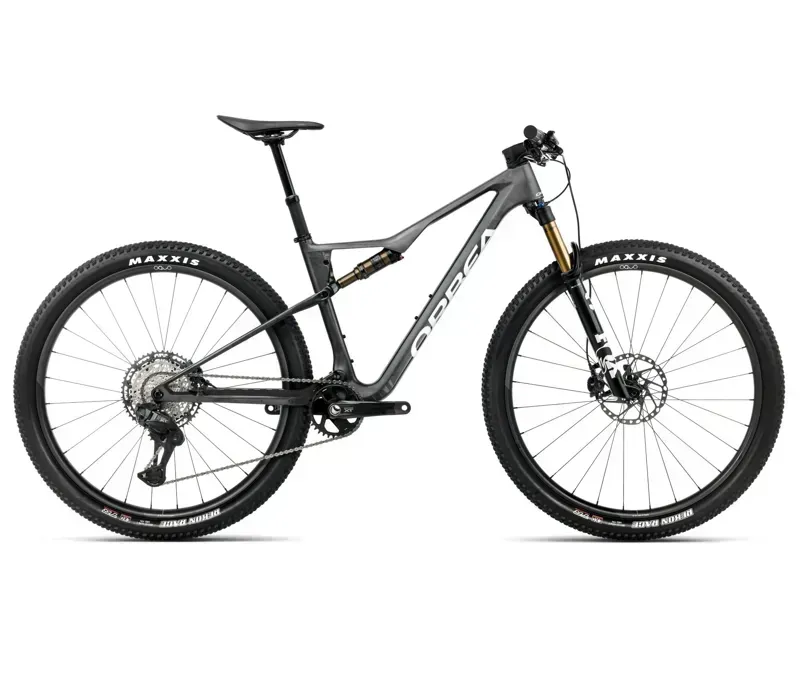 2026 Orbea Oiz M10 Mountain Bike in Diamond Carbon View Matt-Gloss