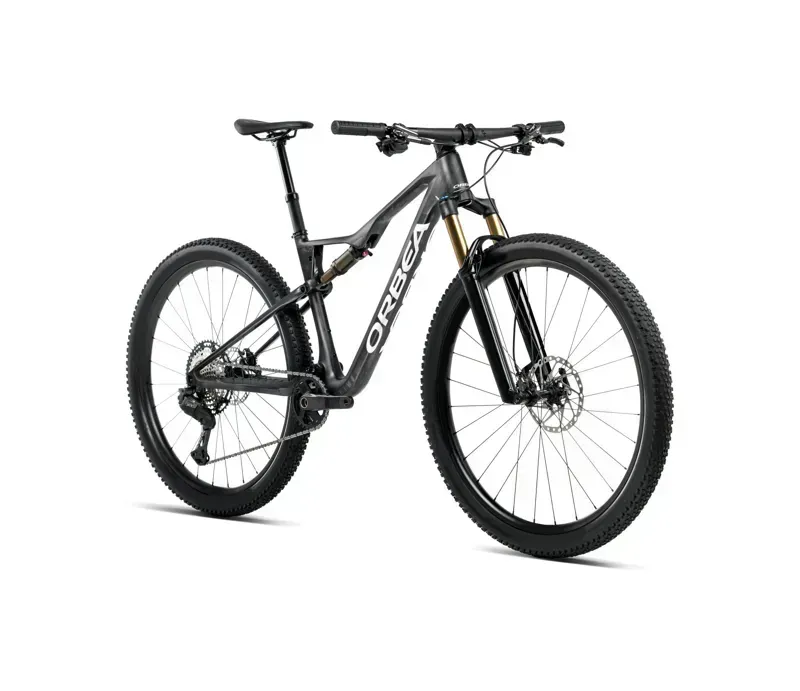 2026 Orbea Oiz M10 Mountain Bike in Diamond Carbon View Matt-Gloss-1