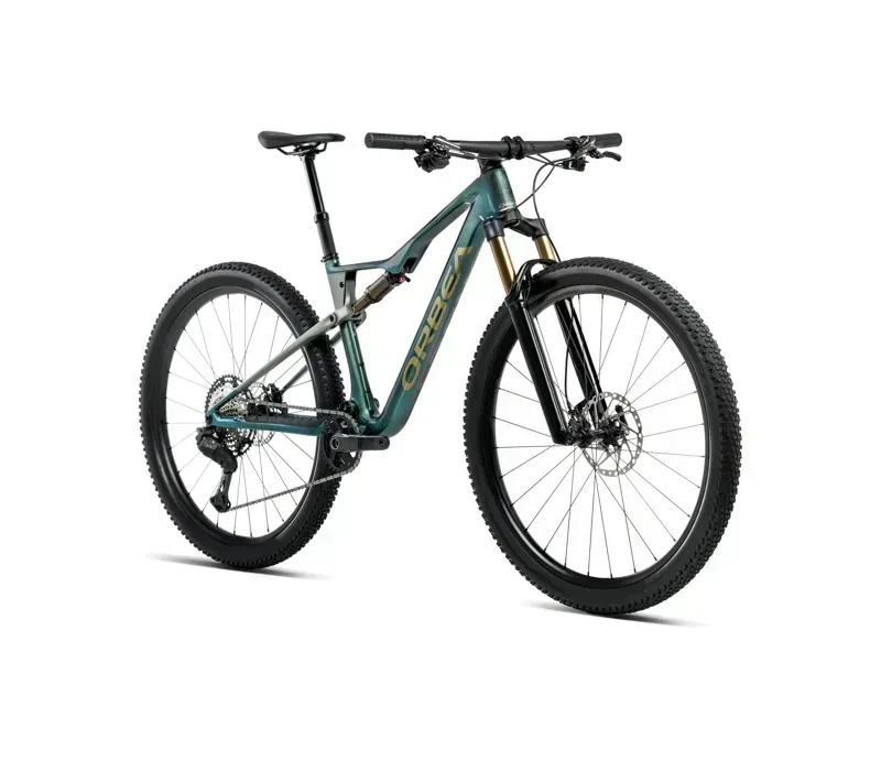 2026 Orbea Oiz M30 Mountain Bike - Seaweed Carbon View/Spaceship Green-1