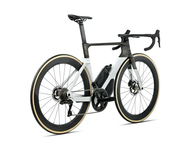 2026 Orbea Orca Aero M30iLTD Road Bike in Magic Gold/Carbon Raw-2