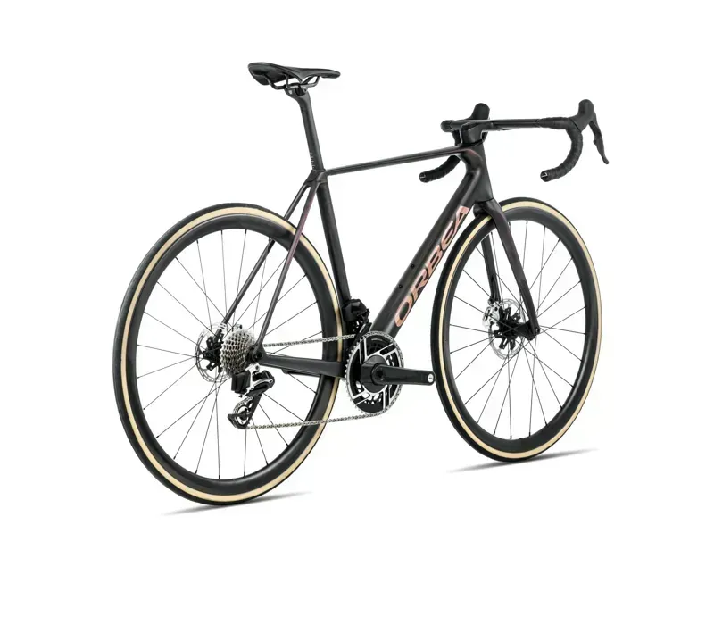 2026 Orbea Orca M30iLTD PWR Road Bike - Diamond Carbon/Sunset Carbon-2