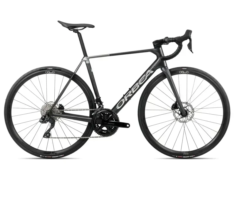 2026 Orbea ORCA M35i Road Bike In Diamond Carbon View/Titan Grey