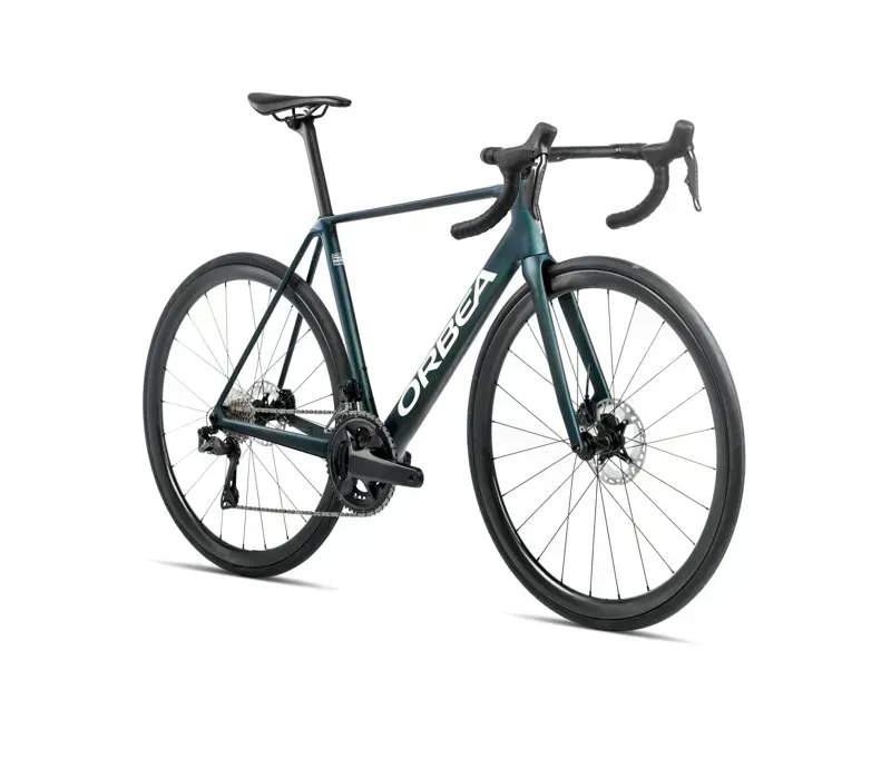 2026 Orbea ORCA M35i Road Bike In Diamond Carbon View/Titan Grey-1