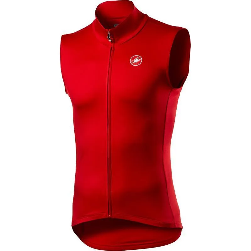 Castelli Pro Thermal Mid Vest Mens in Red
