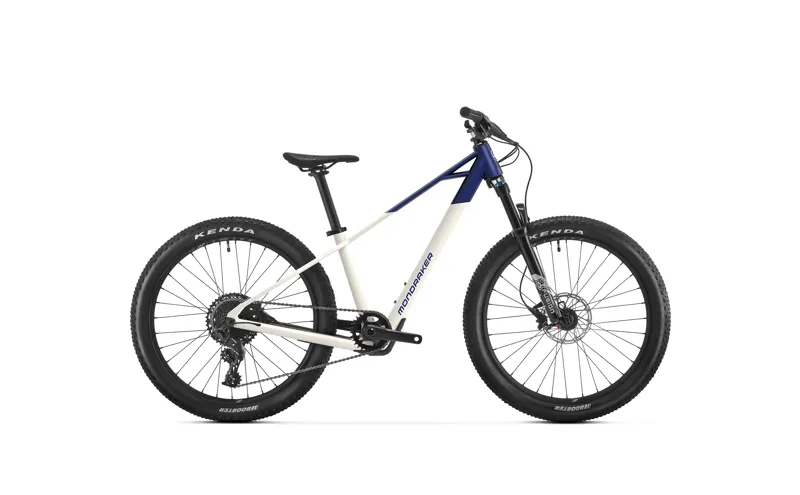 2026 Mondraker Play 24 Electric Kids Moutain Bike in Optic White 
