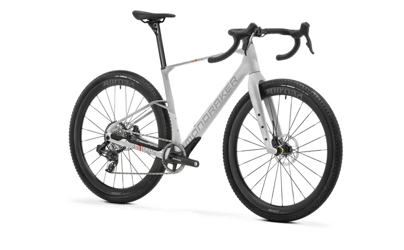 2025 Mondraker Arid Carbon RR Gravel Bike in Bunker Grey/Fog Grey-1
