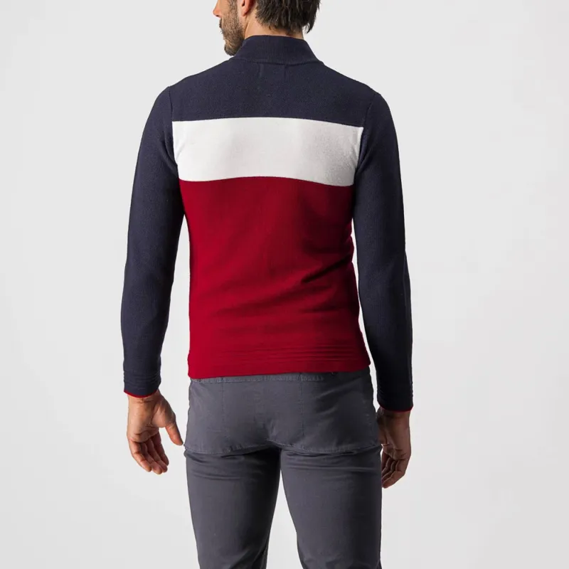Castelli Armando Sweater in Blue/Red/White-1