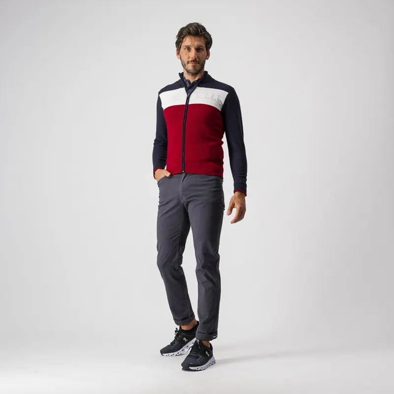 Castelli Armando Sweater in Blue/Red/White-3