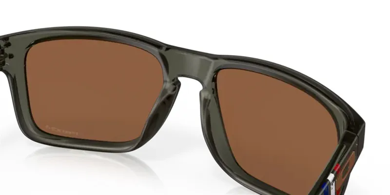 Oakley Holbrook Sunglasses in Matte Olive Ink with PRIZM Tungsten Lens-3