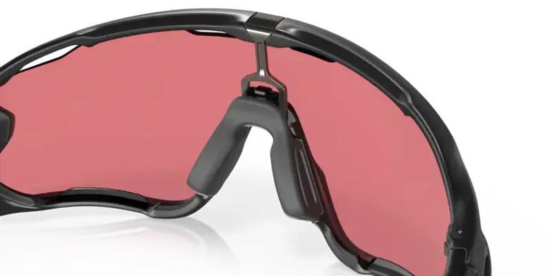 Oakley Jawbreaker Sunglasses in Matte Black / PRIZM Trail Torch Lens-4