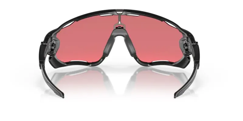 Oakley Jawbreaker Sunglasses in Matte Black / PRIZM Trail Torch Lens-5