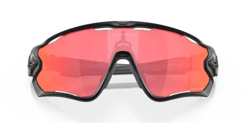 Oakley Jawbreaker Sunglasses in Matte Black / PRIZM Trail Torch Lens-6