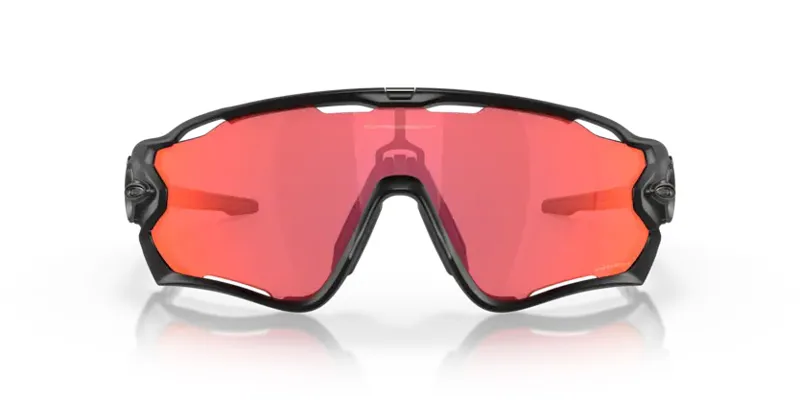 Oakley Jawbreaker Sunglasses in Matte Black / PRIZM Trail Torch Lens-3