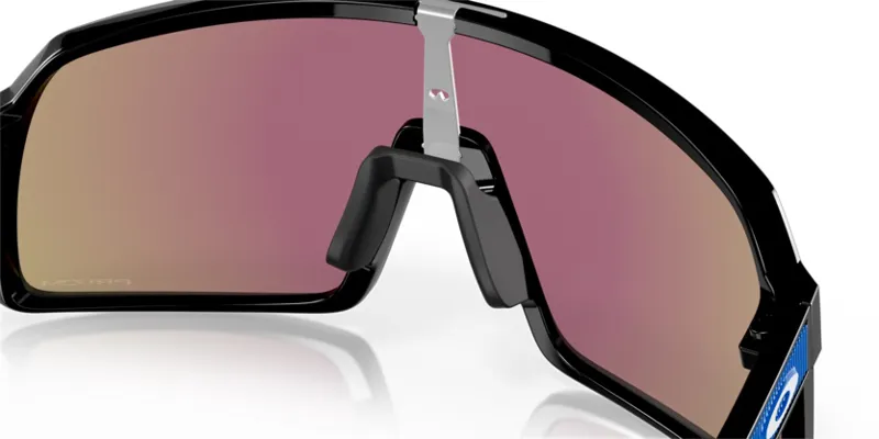 Oakley Sutro Sunglasses in Polished Black with PRIZM Sapphire Lens-4