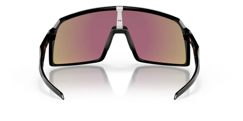 Oakley Sutro Sunglasses in Polished Black with PRIZM Sapphire Lens-3