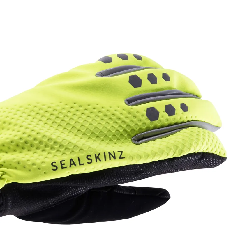 Sealskinz All Weather Cycle Glove Hi-Vis Yellow-2