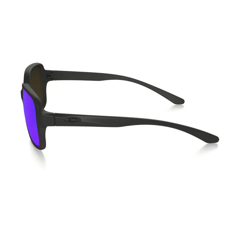 Oakley Proxy Sunglasses in Matte Black with Sapphire Iridium Lens-1